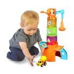 BBJunior VOLVO STACKING CRANE by Burago