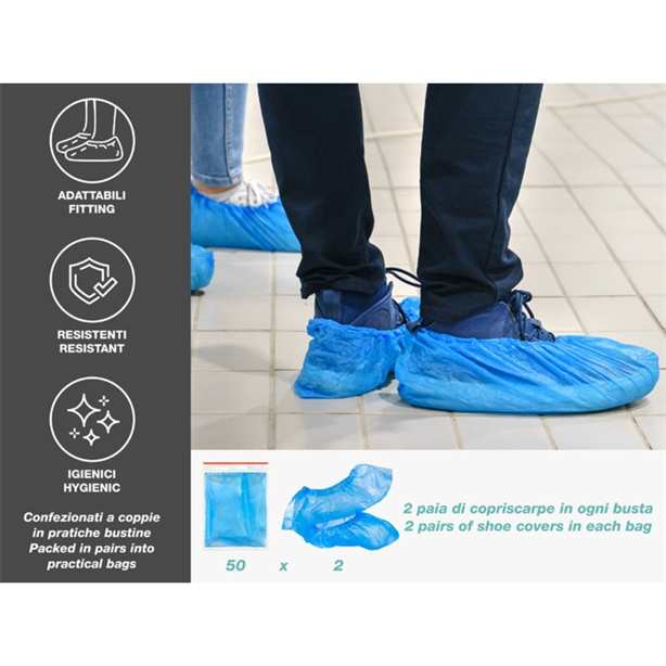 Beper Shoe Covers Pack of 100