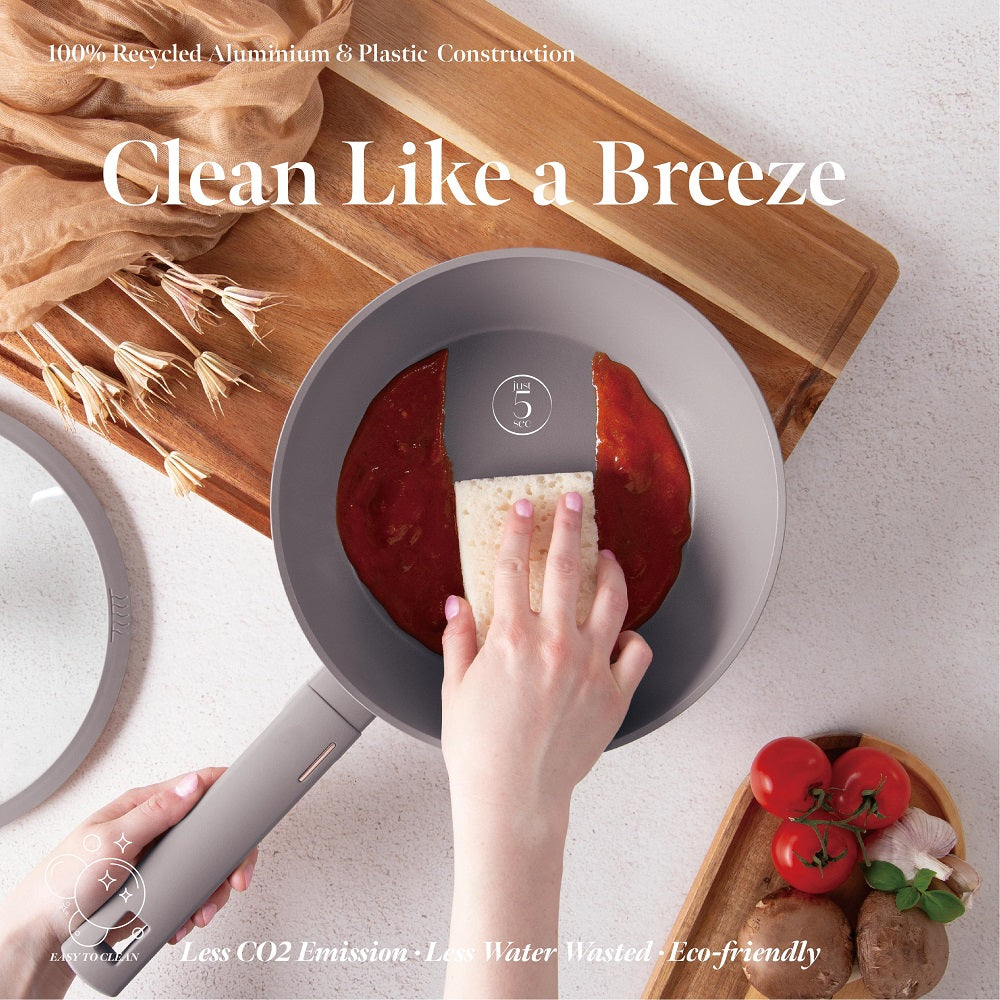 Deep Fry Pan - Taupe