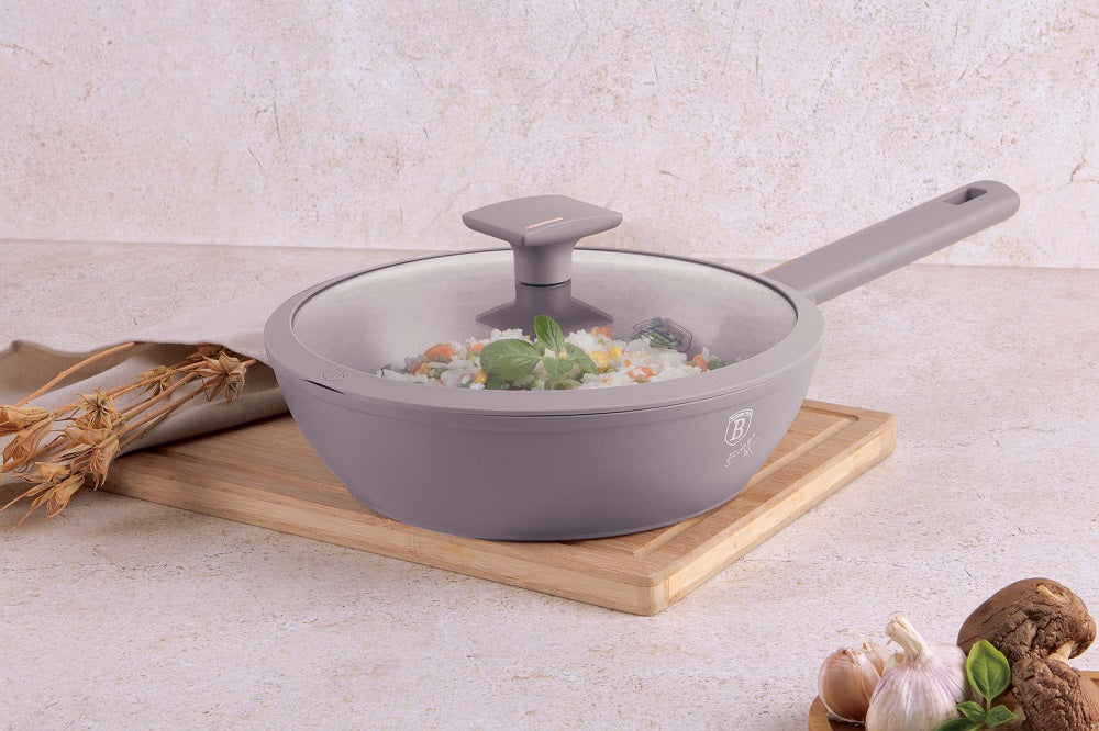 Deep Fry Pan - Taupe