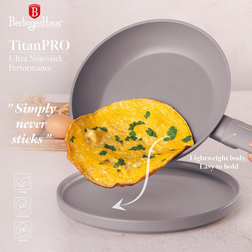 Berlinger Haus Frypan Set 3 Pcs - Taupe