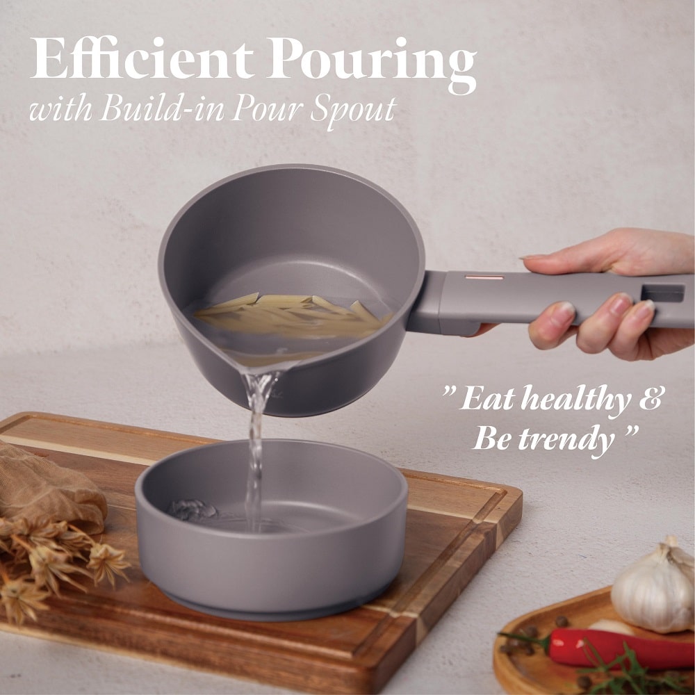Berlinger Haus Cookware Set 10 Pieces - Taupe