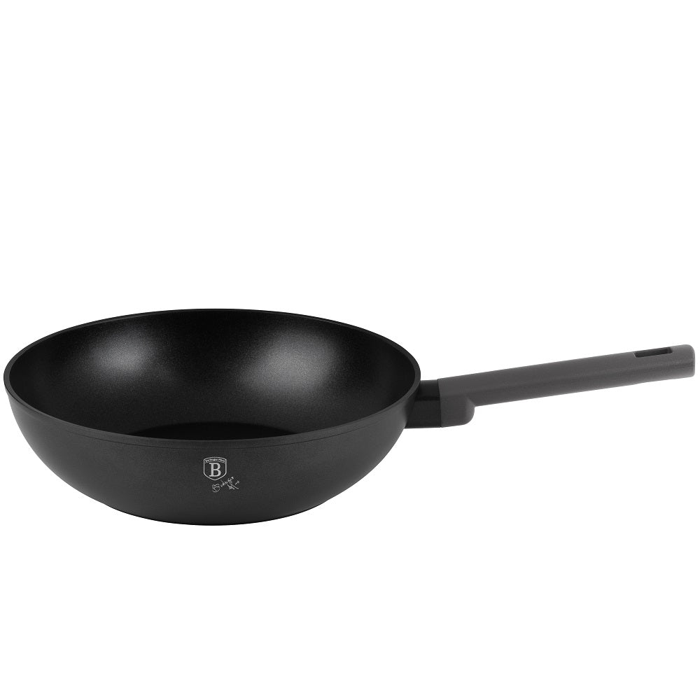 Wok in Anthracite 28 cm