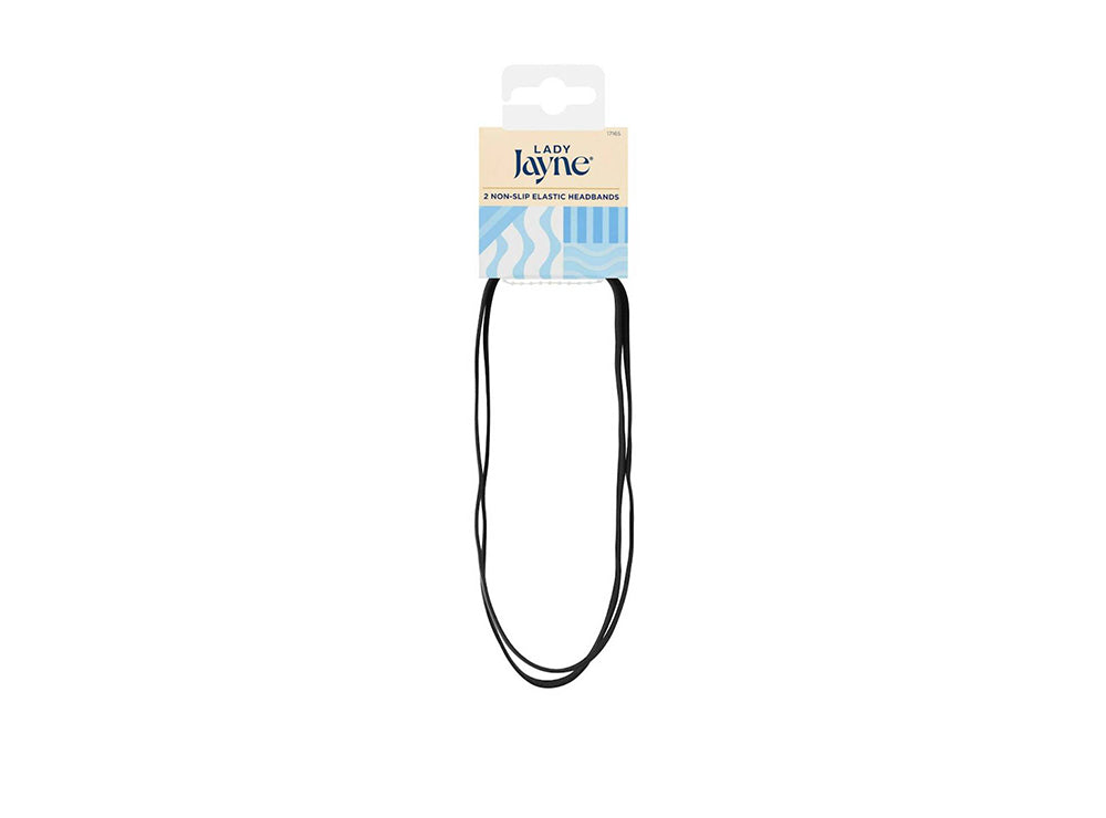 Lady Jayne 2 Non Slip Elastic Headbands