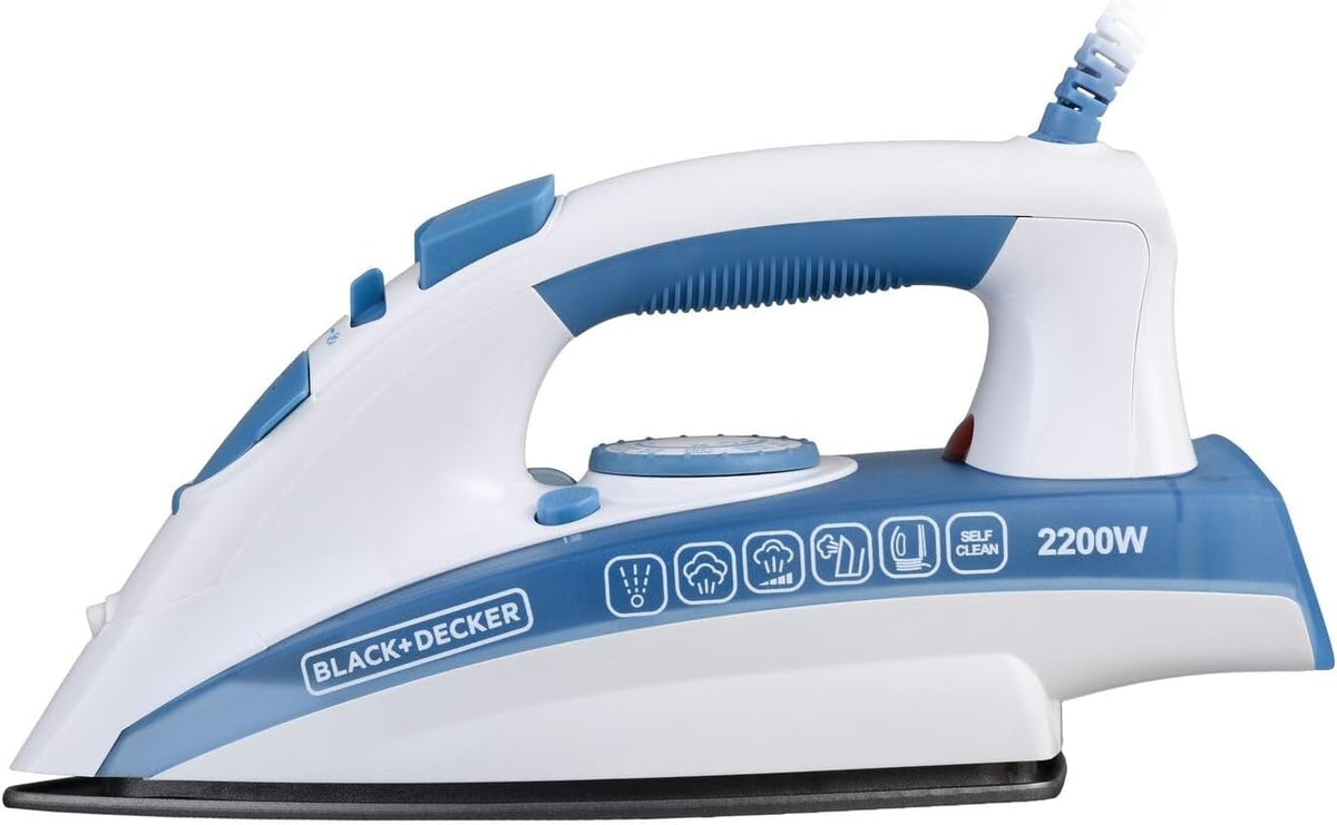 Black+Decker Steam Iron 2000W