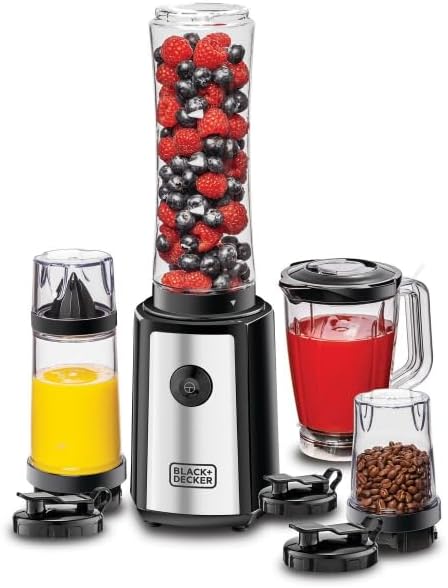 Black+Decker 4-in-1 Compact Sports Blender