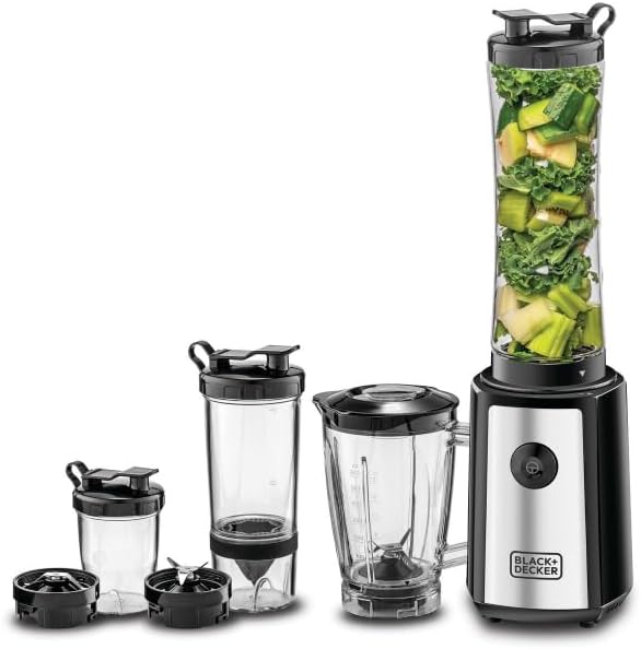 Black+Decker 4-in-1 Compact Sports Blender