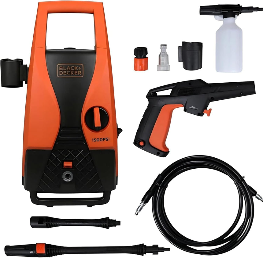 BLACK+DECKER Pressure Washer 105 Bar