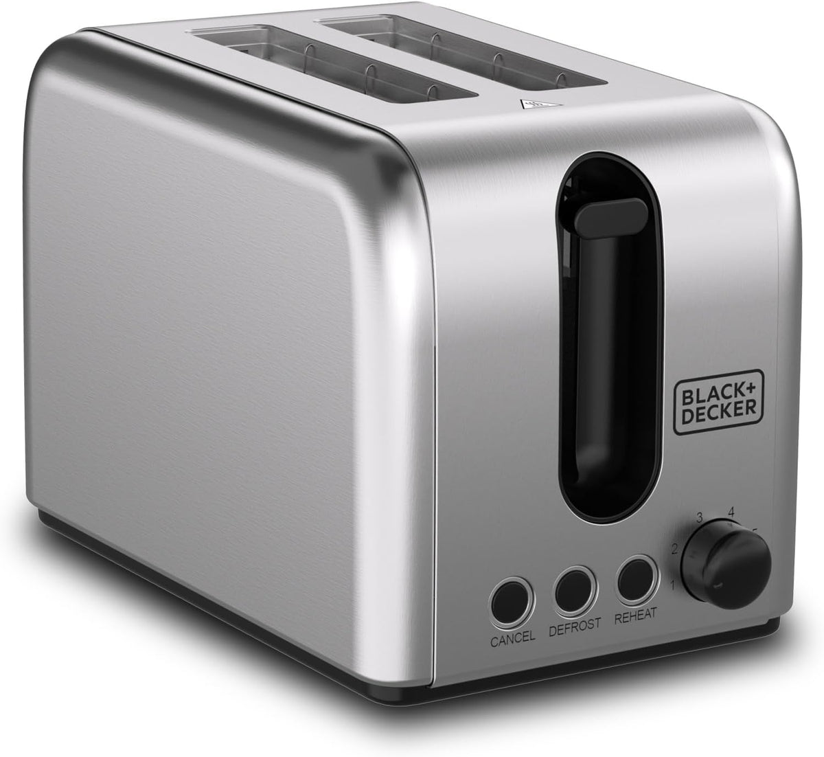 Black+Decker 2-Slice Toaster 1050W