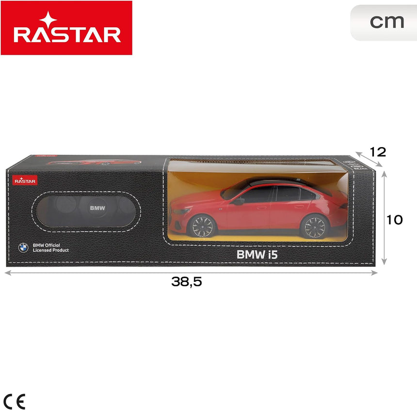 R/C 1:24 BMW i5 - Grey & Red