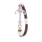 Gingernino Handcrafted Unisex Leather Bracelet BPI080