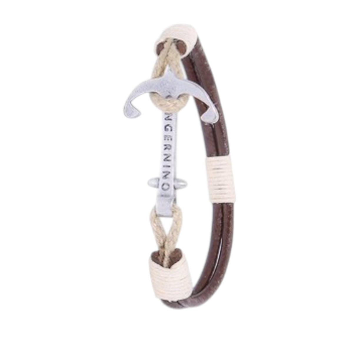 Gingernino Handcrafted Unisex Leather Bracelet BPI080