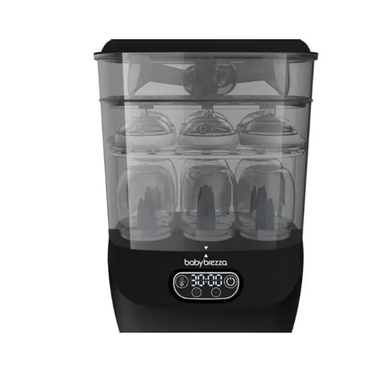 Baby Brezza One Step Baby Bottle Sterilizer and Dryer Advanced - Black