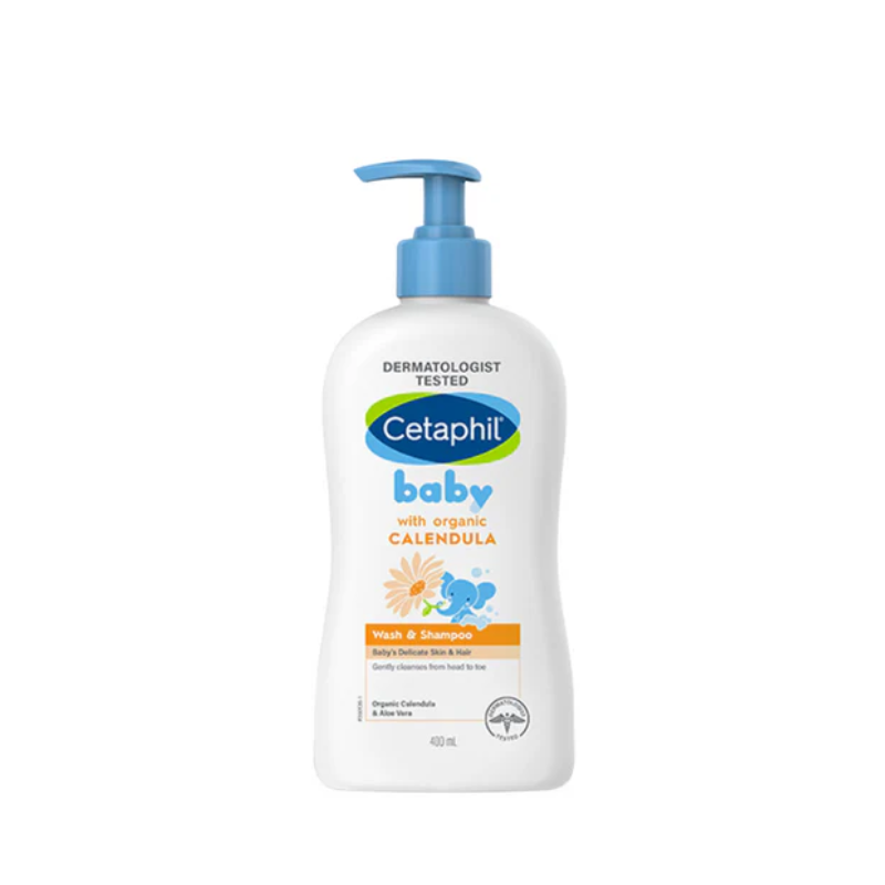 Cetaphil Baby Calendula Wash And Shampoo 400ml