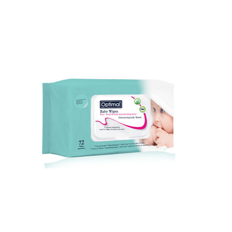 Optimal Baby Wipes With Plastic Lid