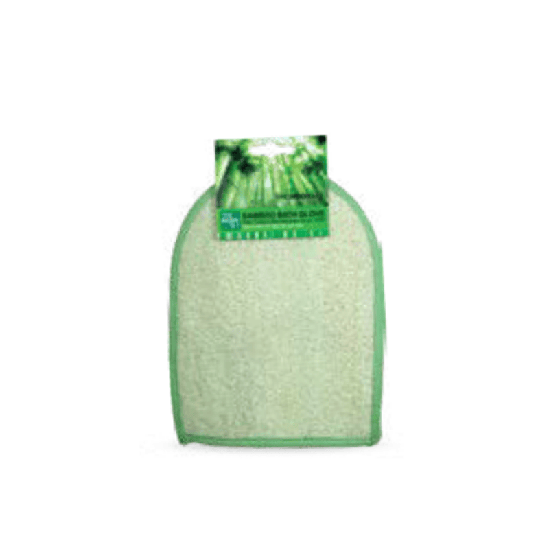 Bamboo Back Scrubber Green