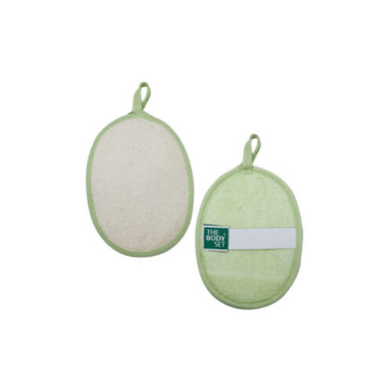 Bamboo Back Scrubber in Green