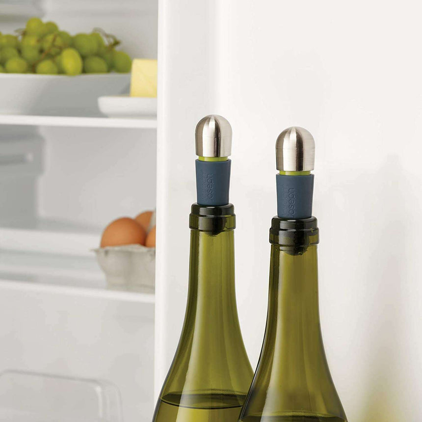 BarWise Twist-Lock Wine Stoppers Kitchen Tools BarWise Twist-Lock Wine Stoppers BarWise Twist-Lock Wine Stoppers Joseph Joseph