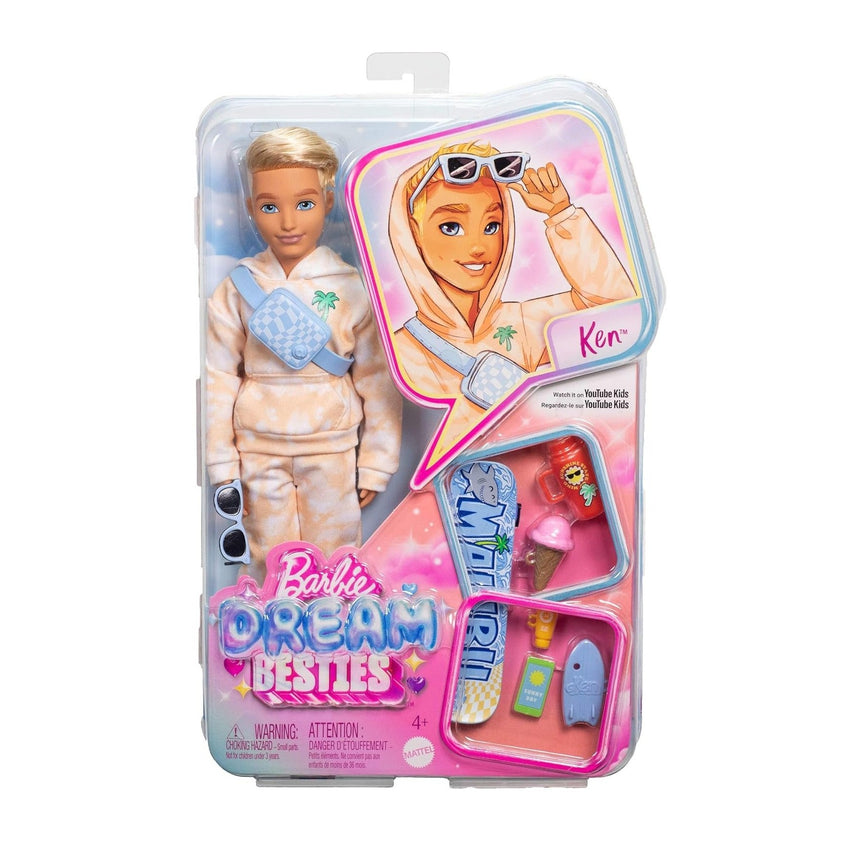 Barbie Dream Besties Ken Posable Fashion Doll by Mattel