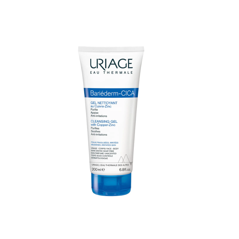 Bariederm Cica Cleansing Cica-Gel With Cu-Zn 200ml