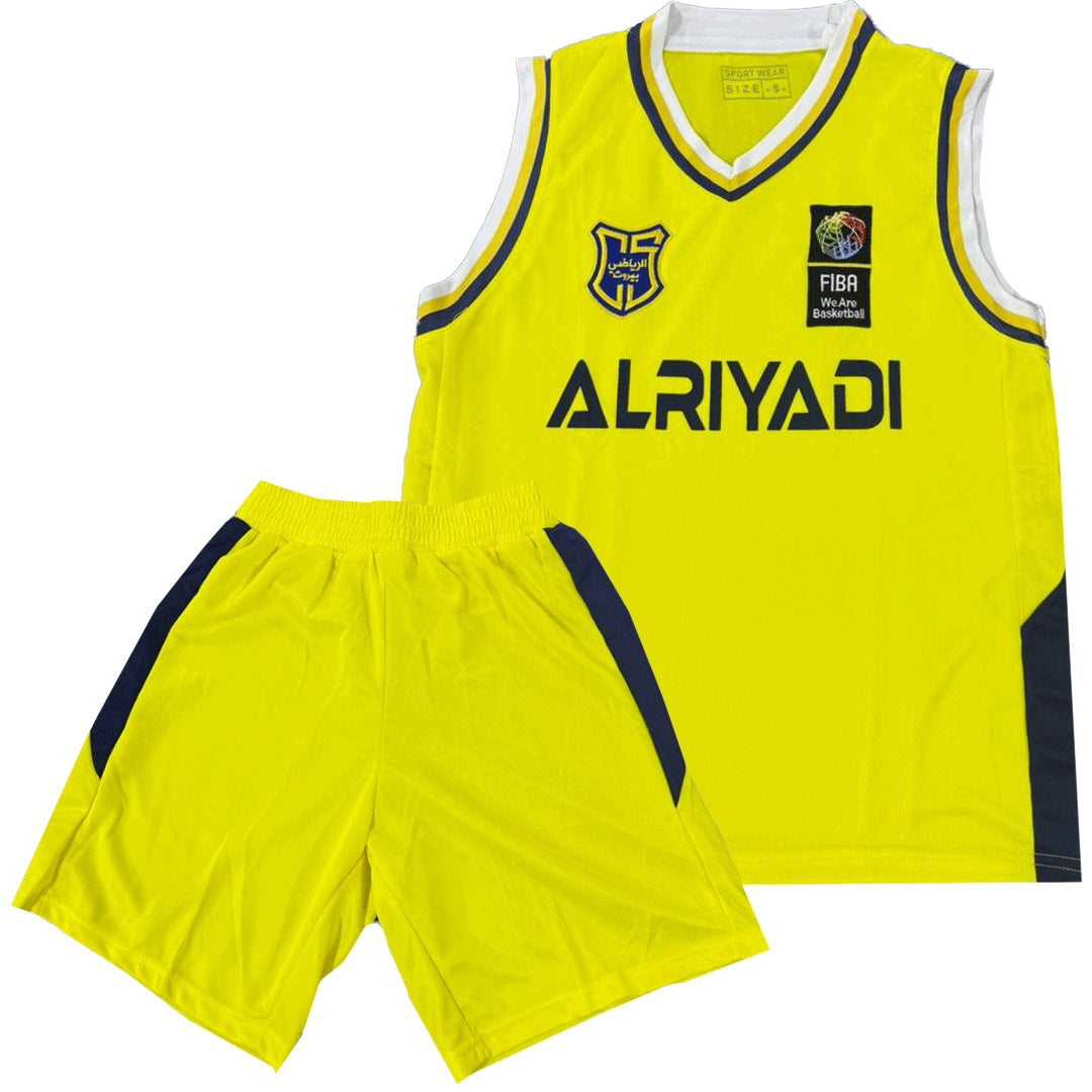 Basketball Lebanese League Jerseys Junior Sizes