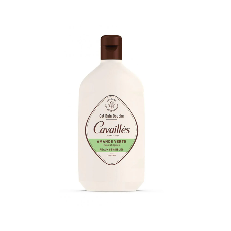 Cavailles Bath & Shower Gel Green Almond 400 mL
