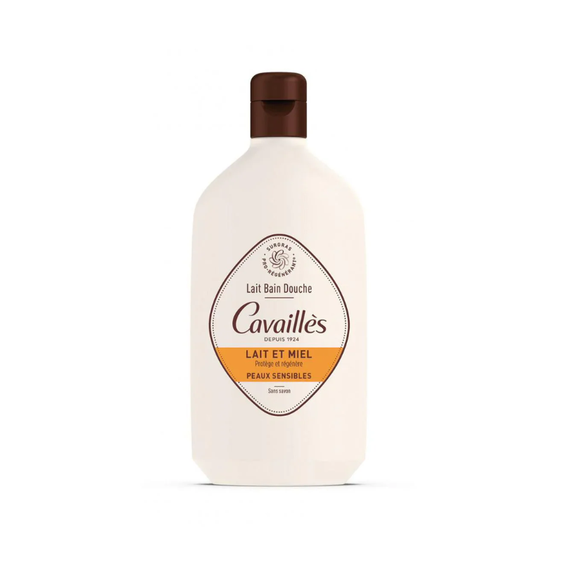 Cavailles Milk & Honey Bath & Shower Gel