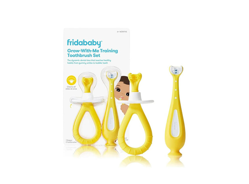 Frida Baby Grow With Me Training Toothbrush Set