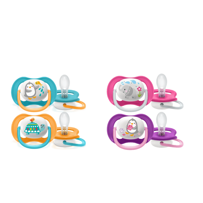 Philips Avent Ultra Air Animal Soothers 6-18M