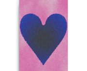 Berries Heart Digital Print Canvas