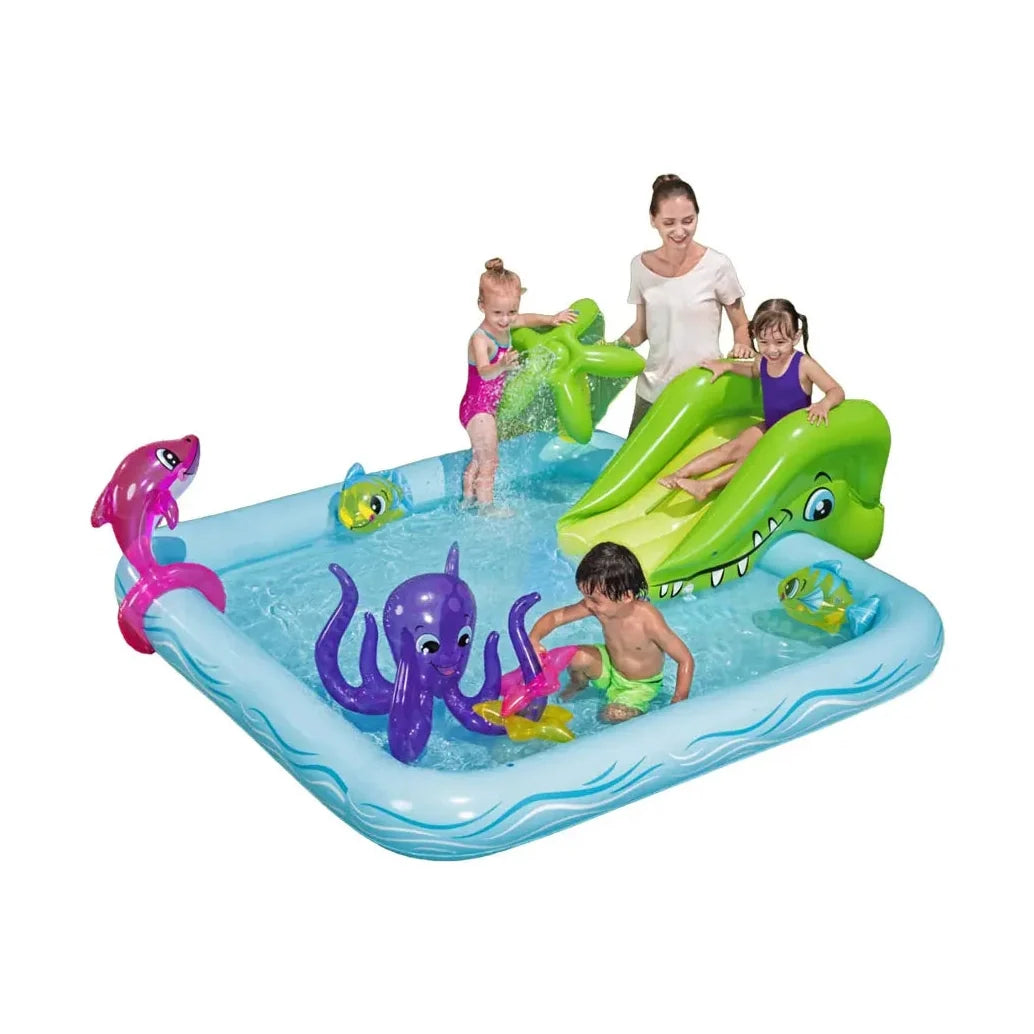 Bestway Inflatable Play Centre Swimming Pool with Slide by Bestway
