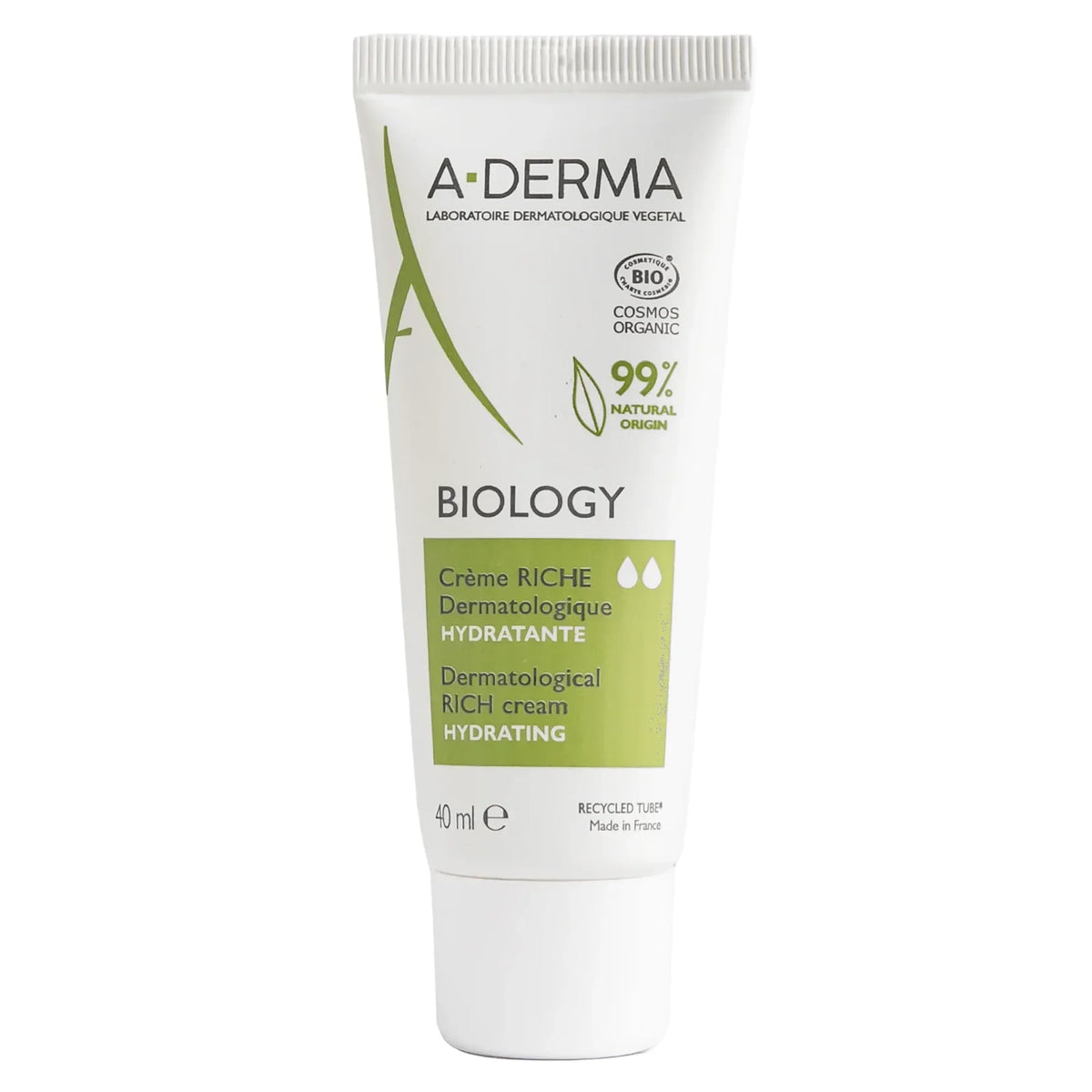 A-Derma Biology Rich Dermatological Moisturizing Cream 40ml