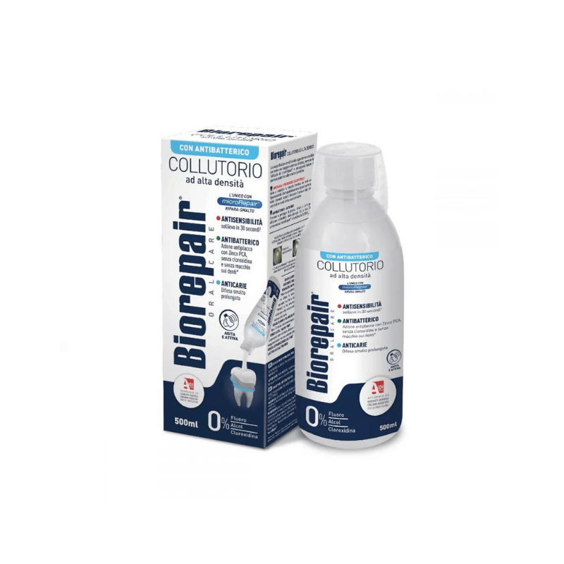 Biorepair Mouthwash Sensitive Triple Action 500ml