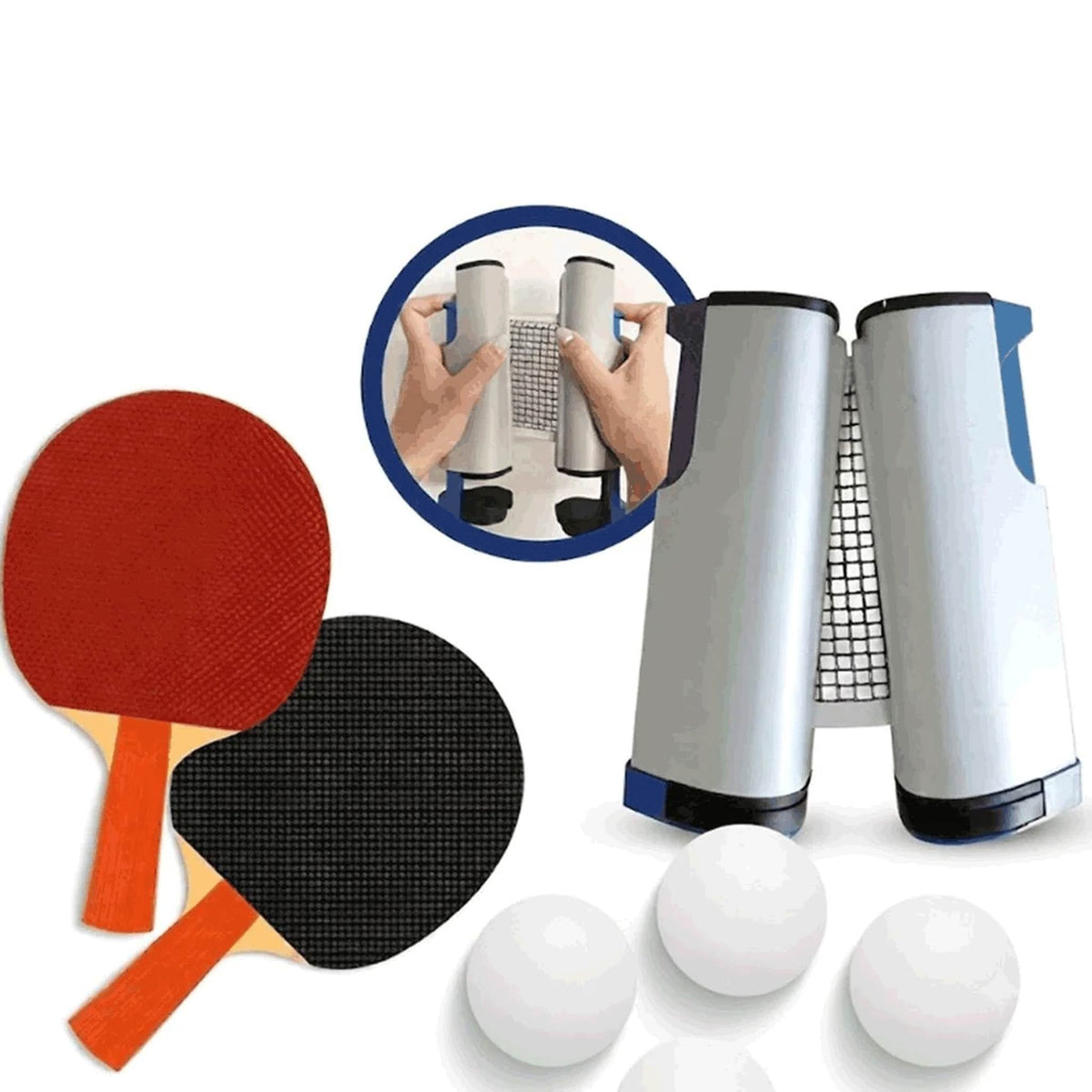 PingPong Net, Racket And Balls Offer