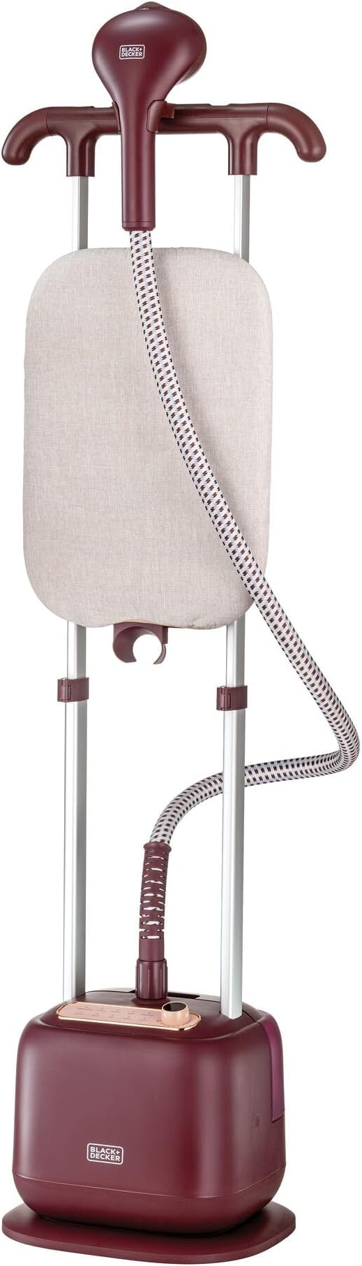 Black+DecKer Double Pole Garment Steamer