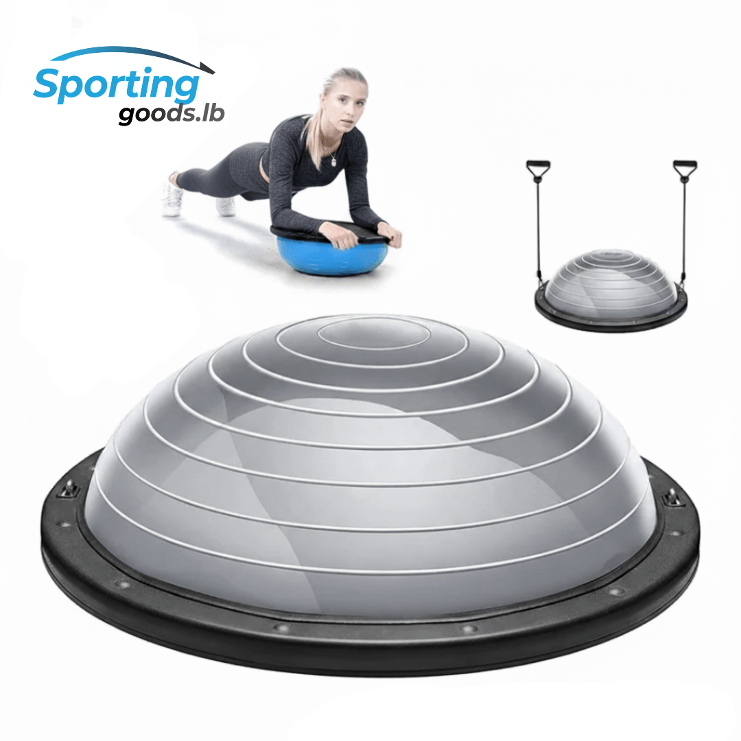 Bosu balance ball for fitness and balance training