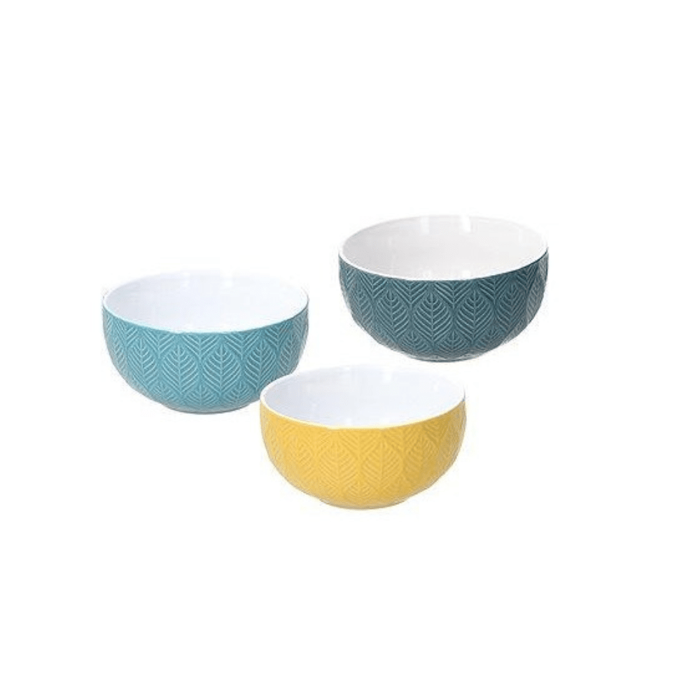 The German Outlet, Tognana, Set of 3 Bowls 13cm - Maya