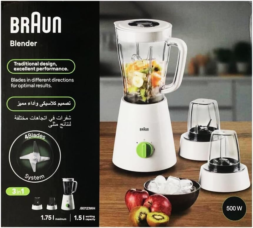 Braun PowerBlend Blender 500W