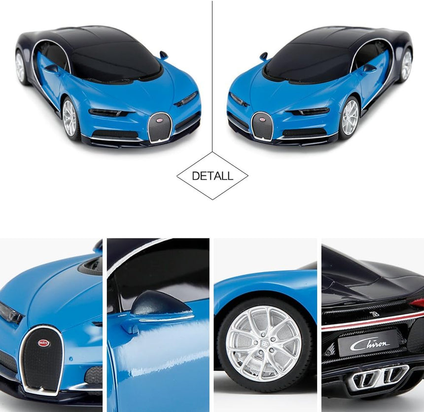 R/C 1:24 Bugatti Chiron - Blue Remote Control Cars R/C 1:24 Bugatti Chiron - Blue R/C 1:24 Bugatti Chiron - Blue Rastar