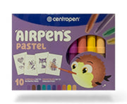 Pastel Blowing Pens Set Pack of 10