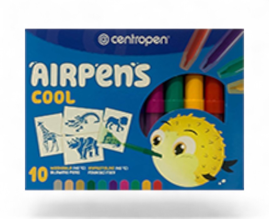 Cool Tone Blowing Pens Set Pack of 10