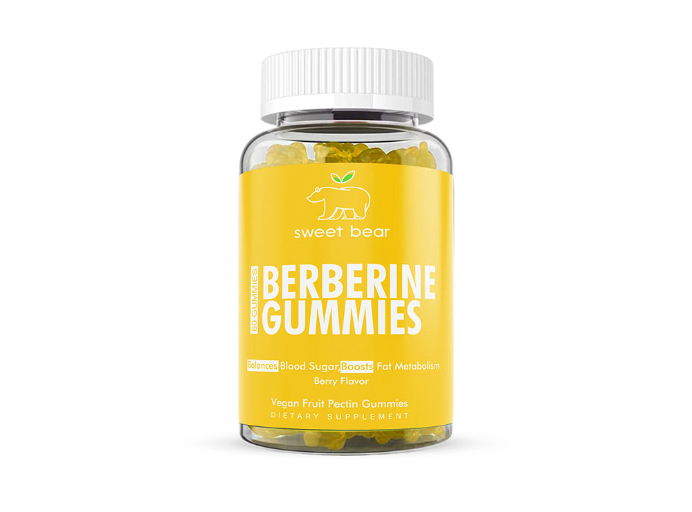 Sweet Bear Berberine 1500mg Gummy 60 Pieces