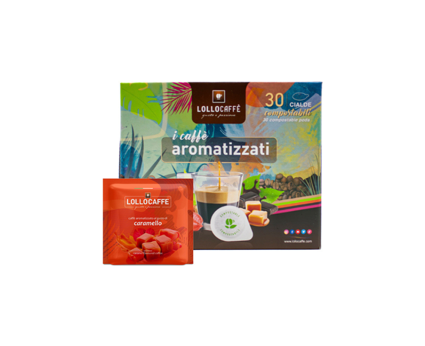 Caramel Coffee Espresso Pods Box of 30