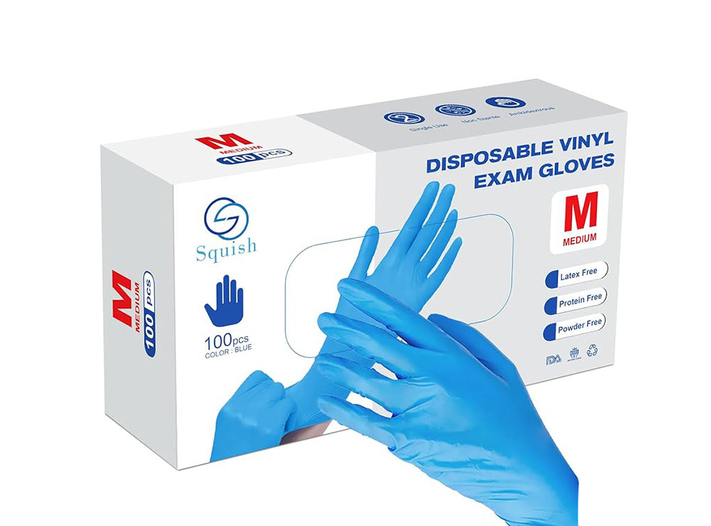 Latex Gloves Nitrile Medium 100 Pieces