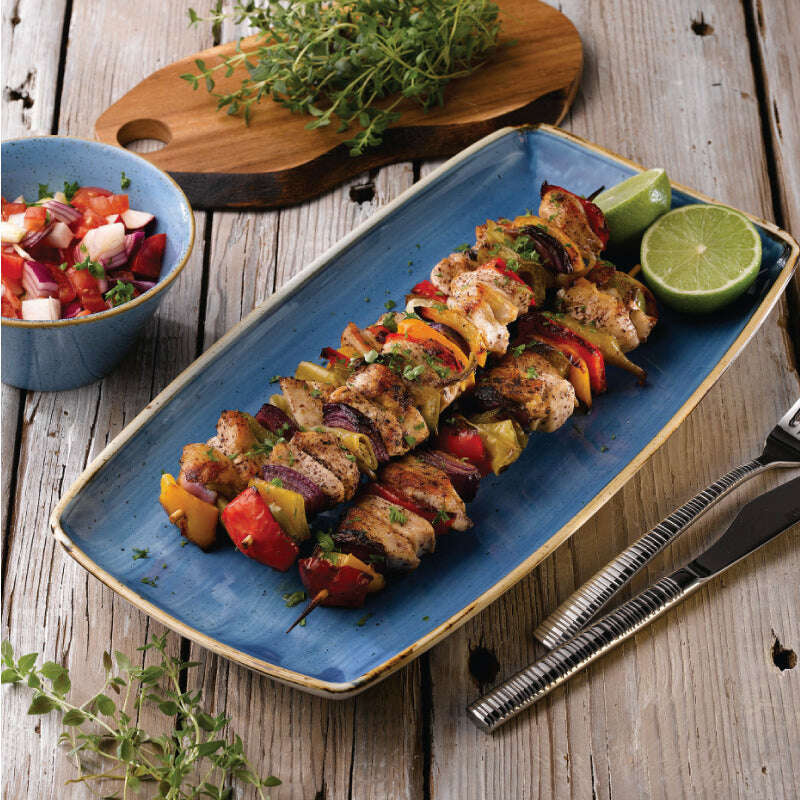 Stonecast Tableware Set- Cornflower Blue Collection