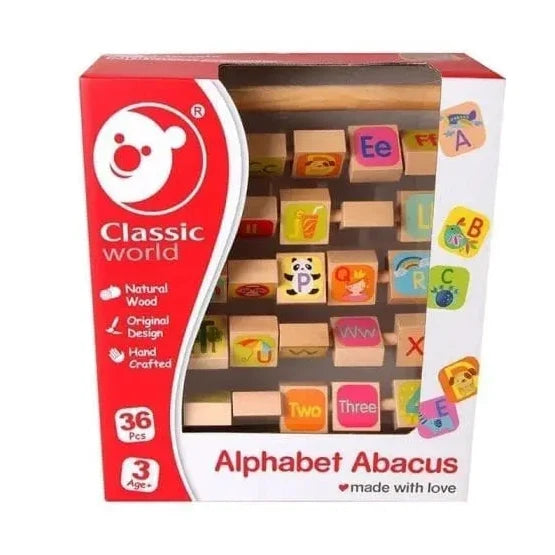 CLASSIC WORLD ALPHABET ABACUS by Classic World