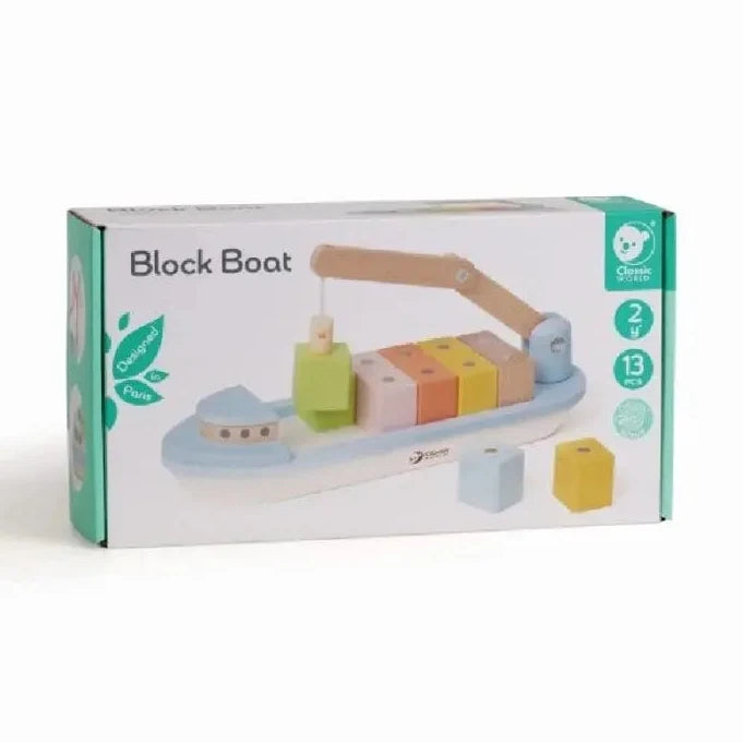 CLASSIC WORLD BLOCK BOAT by Classic World
