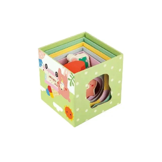 CLASSIC WORLD FOREST STACKING CUBES by Classic World