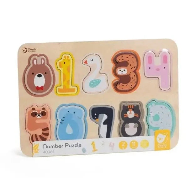 CLASSIC WORLD NUMBER PUZZLE by Classic World
