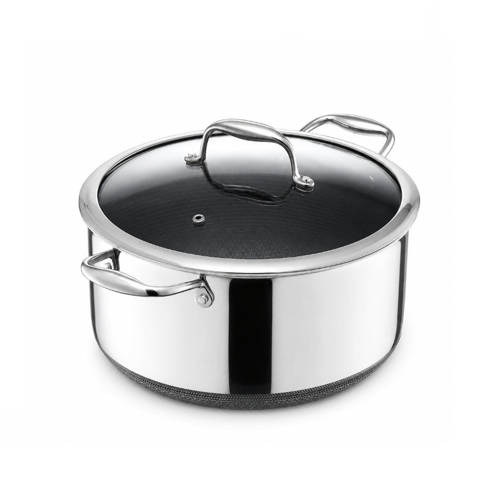 Eterna Tri-Ply Casserole with LID Casserole Eterna Tri-Ply Casserole with LID Eterna Tri-Ply Casserole with LID Nutricook